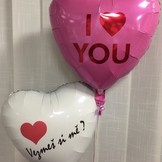 Balónek srdíčko I Heart You 43 cm